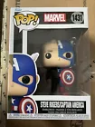 Funko POP! Marvel - Steve Rogers/Captain America (Split) Vinyl Figure #1431