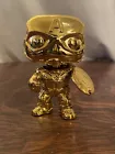 Funko POP! Marvel Studio's 10th Anniversary: Gold Chrome Captain America #377