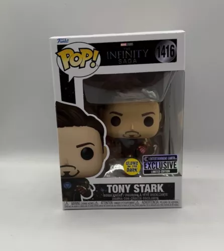 Funko POP! Marvel Studios: Infinity Saga - Tony Stark [GITD] #1416 (EE EXCL)