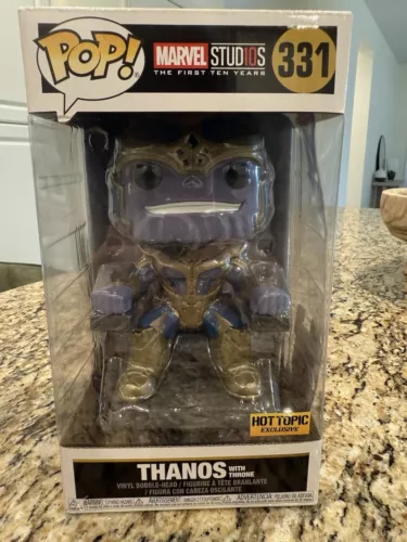 Funko Pop! Marvel Studios - Thanos With Throne (Hot Topic Exclusive) #331