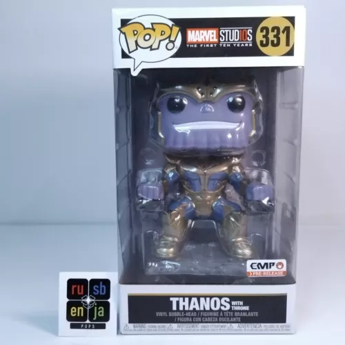 Funko Pop! Marvel Studios The First Ten Years Thanos with Throne #331