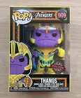 Funko Pop Marvel Thanos Black Light #909 + Free Protector
