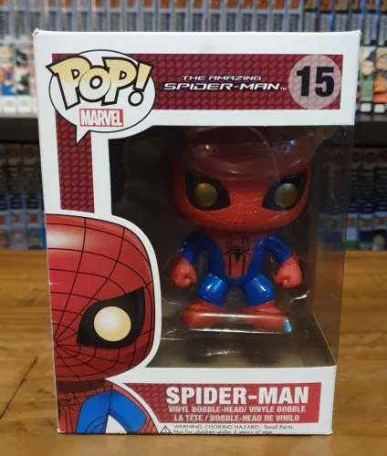 Funko Pop! Marvel - The Amazing Spider-man - Spider-man #15 - Gold Eyes
