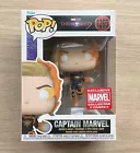 Funko Pop Marvel The Marvels Captain Marvel MCC #1265 + Free Protector