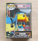 Funko Pop Marvel Thor Black Light #650 + Free Protector