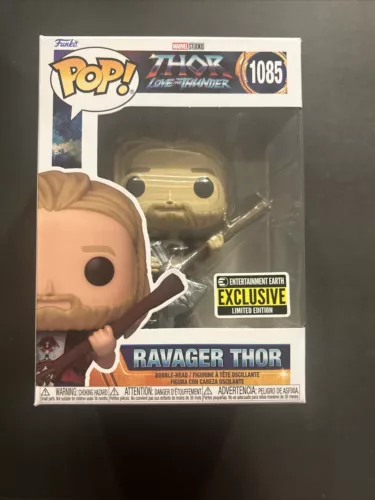 Funko POP! Marvel Thor Love and Thunder #1085 - Ravager Thor W/ Pop Protector!
