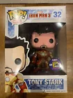 Funko Pop! Marvel* Tony Stark-Unmasked #32 (VAULTED/SDCC 2013) w/Pop Armor