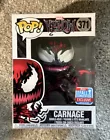 Funko Pop! Marvel Venom #371 Carnage 2018 NYCC Fall Convention