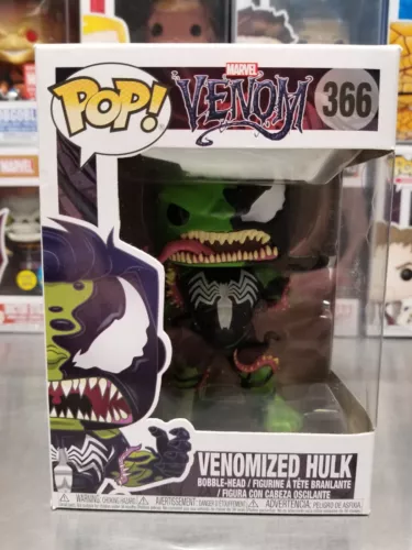 Funko Pop! Marvel Venom: Venomized Hulk #366 with Protector
