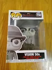 Funko Pop! Marvel WandaVision - 50's Vision (Black & White) #714 +Protector