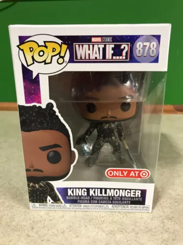 Funko POP! Marvel What If...? Target Exclusive KING KILLMONGER 878