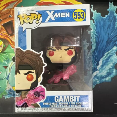 FUNKO POP! Marvel X-Men GAMBIT # 553 Vinyl Figure W/ Protector