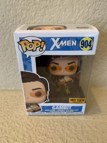 Funko Pop Marvel X-Men Gambit #904 Vinyl Figure Hot Topic Exclusive In Hand New