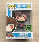 Funko Pop Marvel X-Men Gambit ECCC #554 + Free Protector