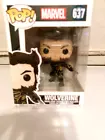 FUNKO POP MARVEL X-MEN, WOLVERINE, MOVIES # 637 BOBBLE-HEAD VERY RARE