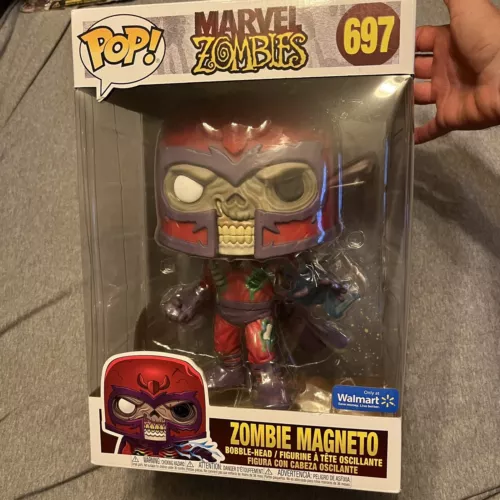 Funko Pop! Marvel Zombies Zombie Magneto #697 Action Figure MCU X-Men Toy 10"