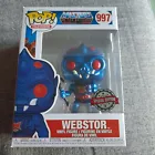 Funko Pop Masters Of The Universe #997 Webstor Metallic Special Edition