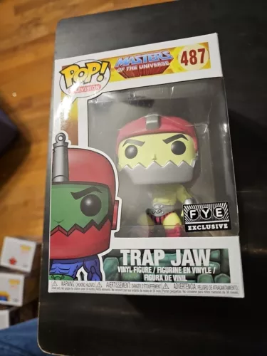 Funko POP! Masters of the Universe: Trap Jaw #487, FYE Exclusive Vinyl Figure
