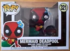 Funko Pop  Mermaid Deadpool 321 - Special Edition Marvel New Bobble Head Vynyl