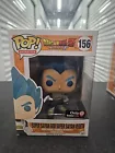 Funko Pop! Metallic Super Saiyan God VEGETA GameStop Exclusive #156 (Damage Box)