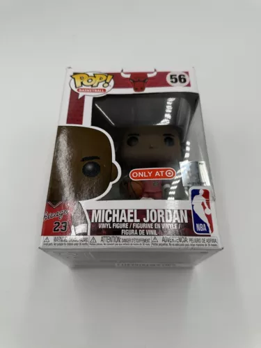 FUNKO POP! -  Michael Jordan Chicago Bulls Red Jersey #56 - Target EXCLUSIVE