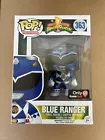 Funko Pop Mighty Morphin Power Rangers Blue Ranger Metallic #363 GameStop Figure