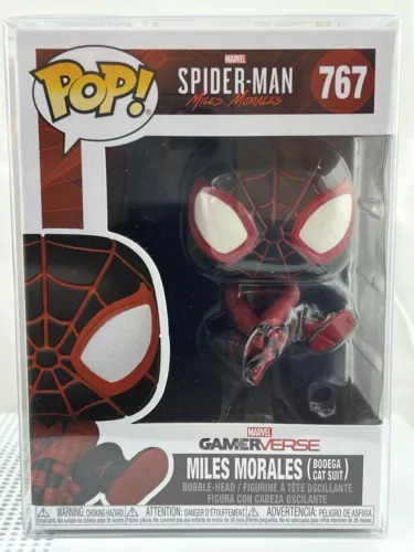 Funko Pop! Miles Morales Bodega Cat Suit #767 Spider-Man - *NEW in PROTECTOR*
