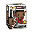 Funko Pop Miles Morales Iron Spider Chase Unmasked 1448 Spiderman Marvel