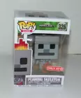 Funko POP Minecraft 326 Target Exclusive Vinyl Flaming Skeleton Figure Free Ship