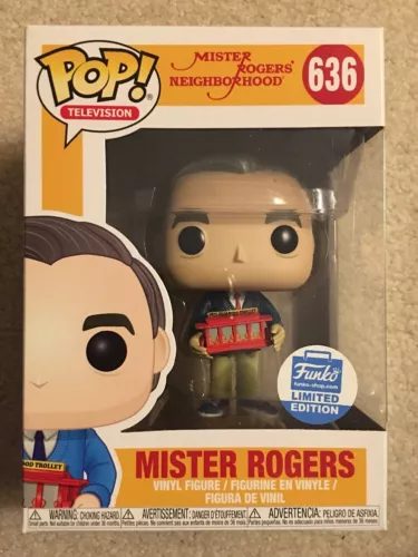 FUNKO POP! Mister Rogers Neighborhood #636 Funko Shop Exclusive W/ Protector