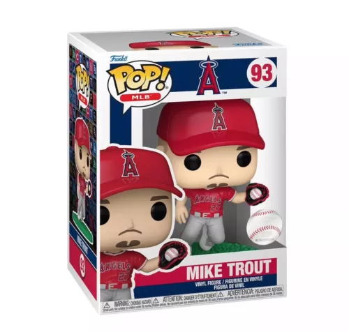 Funko Pop MLB #93 Mike Trout Los Angeles Angels Vinyl Figure