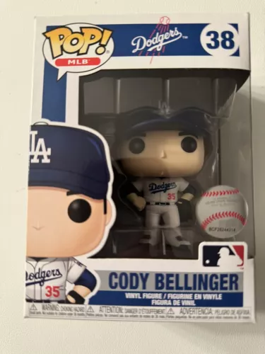 Funko POP MLB Baseball Los Angeles Dodgers 38 Cody Bellinger w/protector