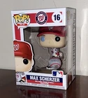 FUNKO Pop! MLB Baseball Max Scherzer White Washington Nationals #16 Brand New