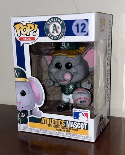 FUNKO Pop! MLB Baseball Oakland Athletics Mascot Stomper #12 Vaulted Brand New