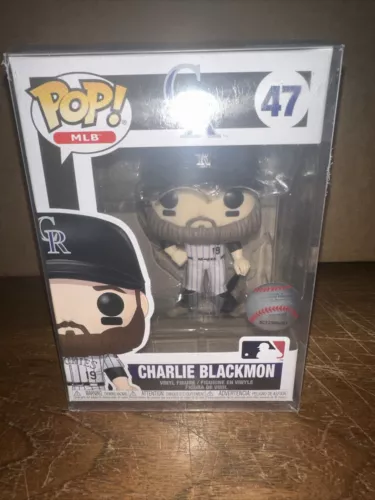 Funko Pop! MLB Colorado Rockies Sports Baseball Charlie Blackmon Vinyl Figure 47