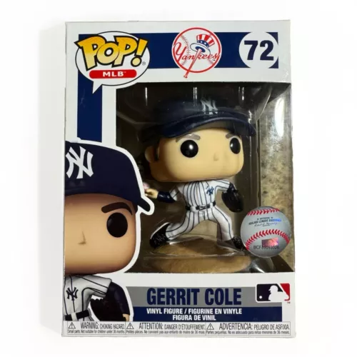 Funko POP! MLB: New York Yankees Gerrit Cole #72 Vinyl Figure W/Pop Protector!!