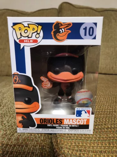 Funko Pop! MLB Orioles Mascot Baltimore Orioles Vaulted #10