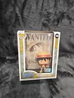 FUNKO POP MONKEY D. LUFFY 1459 WANTED POSTER NYCC EXCLUSIVE STICKER ONE PIECE