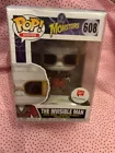 Funko POP! Monsters The Invisible Man 608 Special Edition W/ PROTECTOR - NEW
