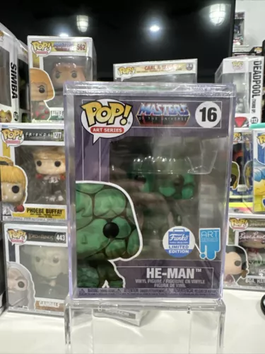 Funko Pop! MOTU: He-Man Art Series #16 Shop Exclusive Vinyl Figure SEE PICS E02