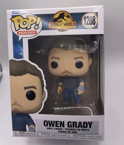 Funko Pop! Movie Jurassic World Dominion - Owen Grady #1208 Vinyl Figure