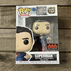 Funko POP Movies #1123 Superman Justice League Zack Snyder AAA Exclusive DC