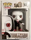FUNKO POP MOVIES 52 SAW BILLY FIGURE with PROTECTOR BRAND NEW FAST SHIPPING