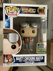 Funko Pop! Movies 965- Back To The Future- Marty Checking Watch- 2020 Exclusive!