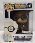 Funko Pop Movies Back to the Future De. Emmett Brown #236 Lootcrate Exclusive