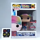 Funko Pop! Movies Back to the Future Marty in Future Outfit Rainbow Hat #962
