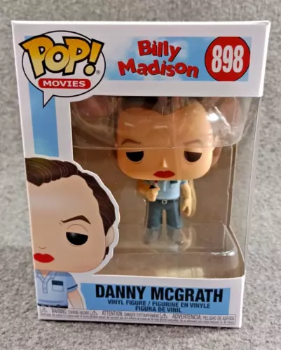 FunKo POP! Movies Billy Madison Danny McGrath #898 Vinyl Figure + Sleeve