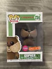 Funko POP! Movies Caddyshack Gopher [Flocked] Exclusive #724 W Protector