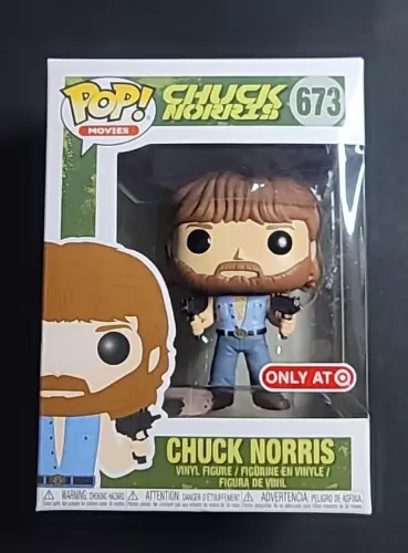 Funko POP! Movies Chuck Norris #673 Target Exclusive w/ Protector