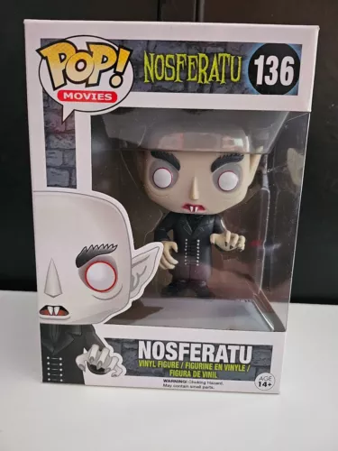 Funko Pop! Movies Classic Horror Film Nosferatu #136 Vinyl Figure W/Protector!!